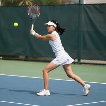 A smiling athlete giving a thumbs up after a successful training session.