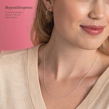 Sterling Silver Necklace for Women