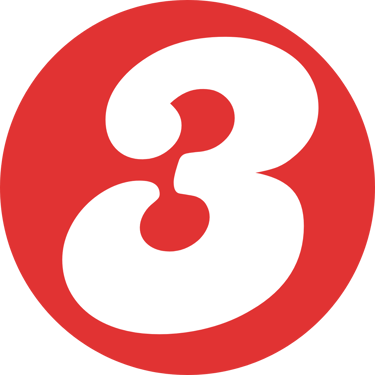 Red circle with the number 3