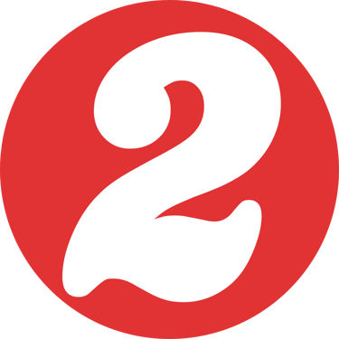 Red circle with the number 2
