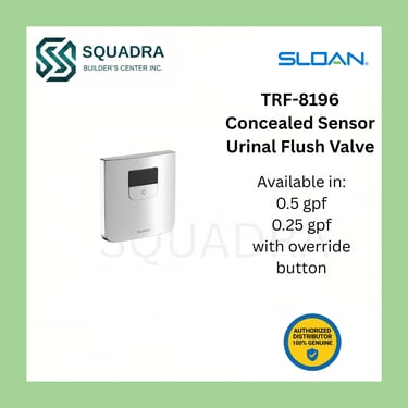Sloan TRF TruFlush