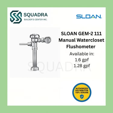 Sloan Gem Flush Valve
