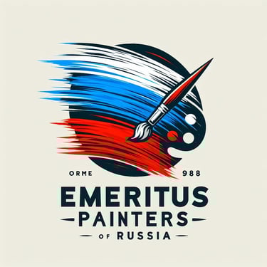 logo de la pagina web tres pintores rusos