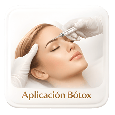 Professional facial Botox application for forehead wrinkles and eyebrow lift treatment.