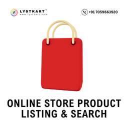 Lystkart Online store Product Listing & Serach