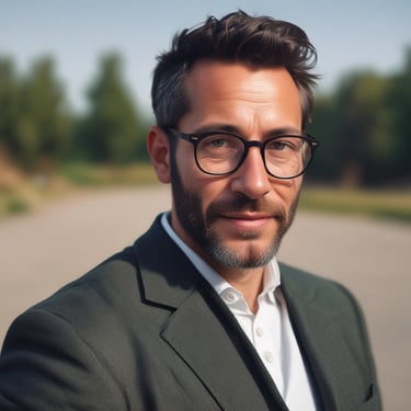 woman wearing black crew-neck shirt