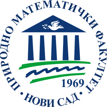 Official logo of the Faculty of Sciences Novi Sad — institutional partner of Quillcademia academic e