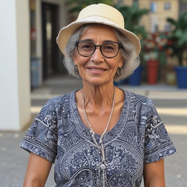 Portrait of a middle-aged man smiling confidently in a modern home office.