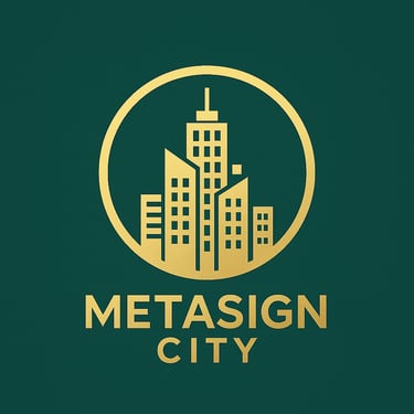 Metasign City domains logo
