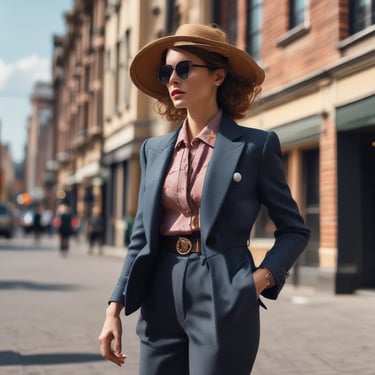 Portrait of a smiling professional woman in a modern office setting.