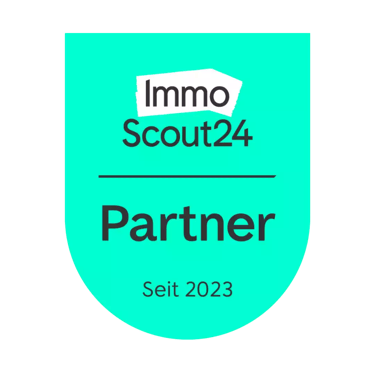 Ein Gütesigel von Immoscout24 - verifizierter Immoscout Partner