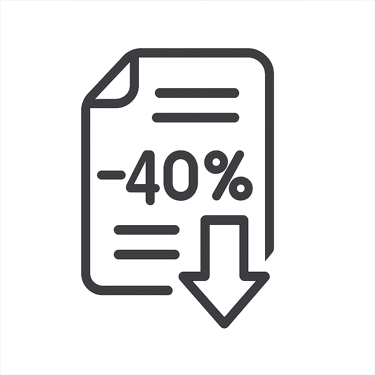 Menos trabajo operativo