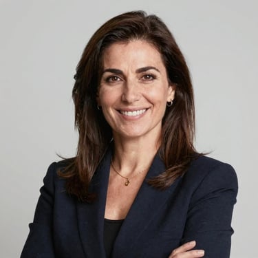 woman wearing black crew-neck shirt