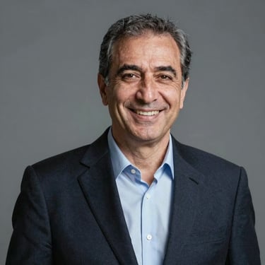 woman wearing black crew-neck shirt