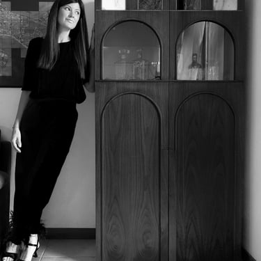 Giulia Sbrogiò | designer - augusto - mobile bar- mobile - arredamento moderno