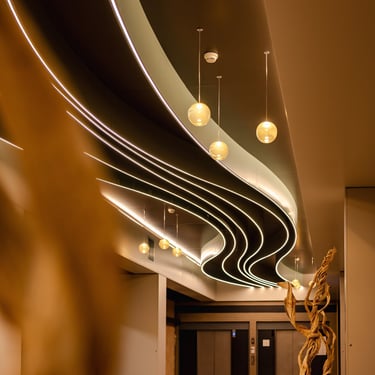 Giulia Sbrogiò | designer - Progettazione d'interni - soffitto - cealing - progettazione hotel - hotel - hotellery 