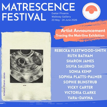 Matrescence festival infographic/Daylight collective infographic