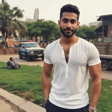 Man reviewing loan documents with a cup of coffee in a bright office