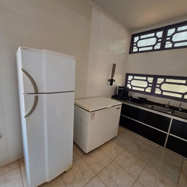 Cozinha do Rancho do Neneco - Rancho para alugar em Miguelópolis SP