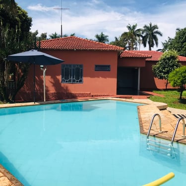 Piscina do Rancho do Neneco - Rancho para alugar em Miguelópolis SP