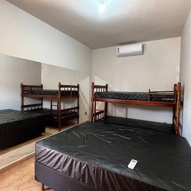 Quartos do Rancho do Neneco - Rancho para alugar em Miguelópolis SP