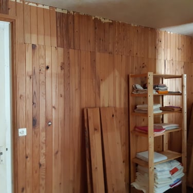 Chambre avant rénovation intérieure
