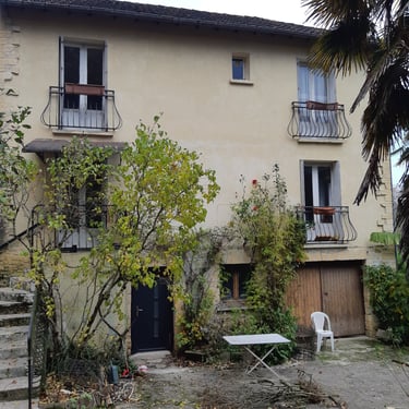 Maison avant rénovation à l'origine du projet Les Brocs de Phanie