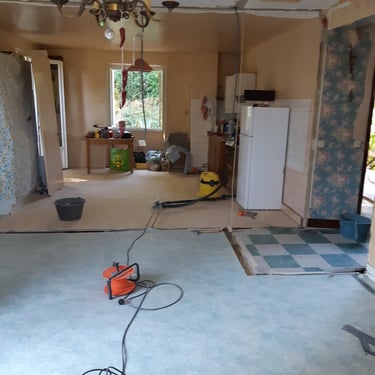 Travaux de rénovation de la cuisine