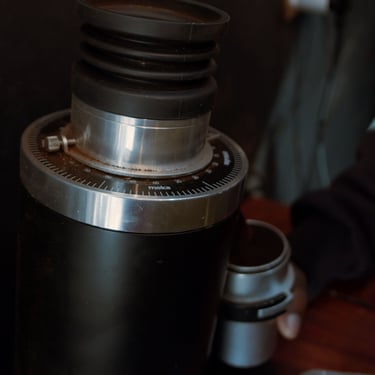 Coffee grinder detail featured in the poetry short film Nothing.