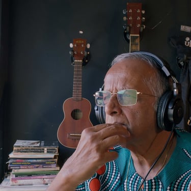 Krishna Achutan appearing in the poetry short film Nothing by Daniel da Trindade.
