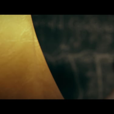 Warm cinematic lighting detail from The Entomologist film