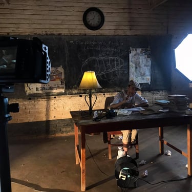 Production design and set environment in The Entomologist