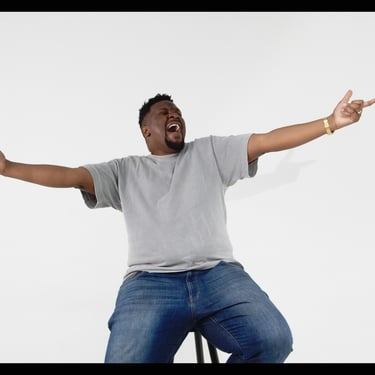 Sam Mjura performing in the music video Wabwino by Paul Clement, filmed by camera operator Daniel da Trindade.