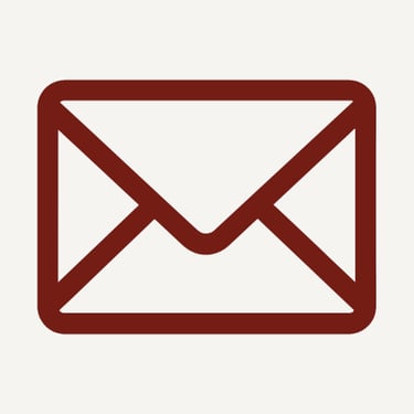 Ícone representando e-mail para contato.
