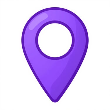 Purple human brain illustration icon on a white background representing mental health and neurology.