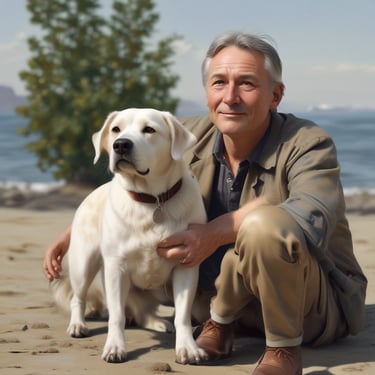 man standing near balcony