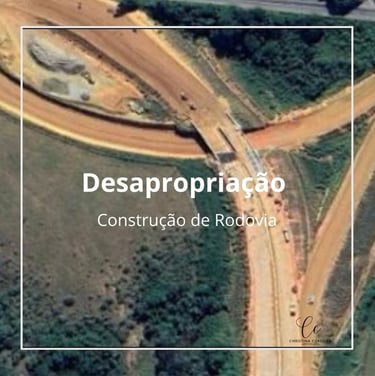 desapropriação para construção de nova rodovia