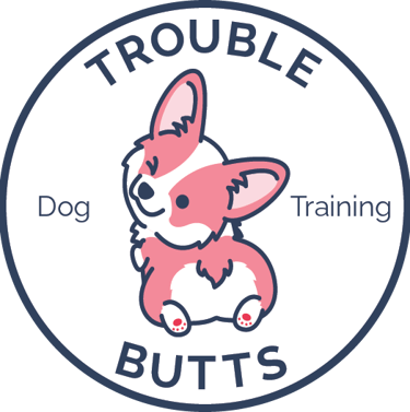 Trouble Butts logo.