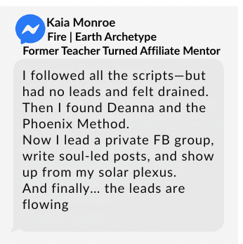 Former teacher Kaia found her voice and leads authentically using the Phoenix Method.