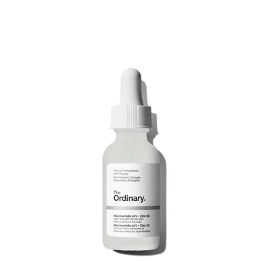 The Ordinary Niacinamide 10% + Zinc 1%, Smoothing Serum for Blemish-Prone Skin