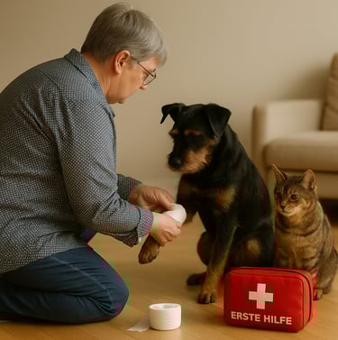 Erste Hilfe bei Hund und Katze – richtig reagieren im Notfall