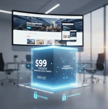 WebPro247 I Signature package for $99 a month