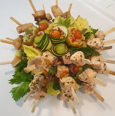 Cocktail déjeunatoire ou dinatoire salés