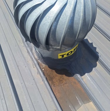 Water leak inspection on IBR roof system, Lonehill, Sandton
