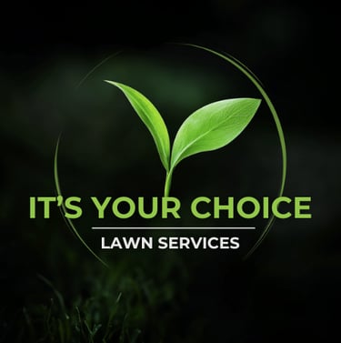 It's Your Choice Lawn Services Logo