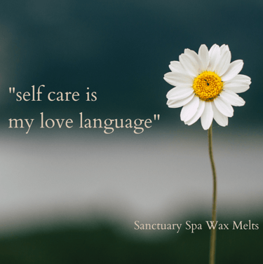 Cayla Henri Wax Melts: a white daisy with a quote from the author