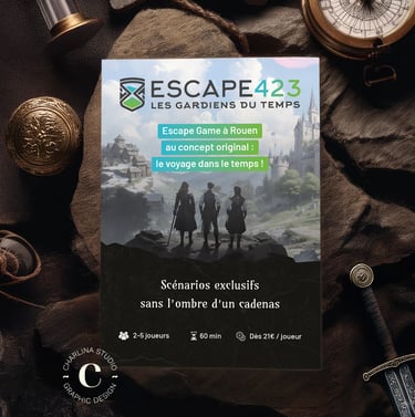 Création de flyer pour Escape 423