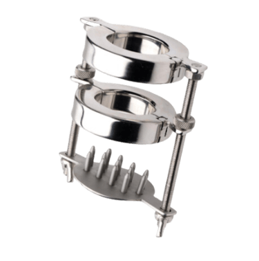 steel ball crusher for fetish cbt cock and ball torture