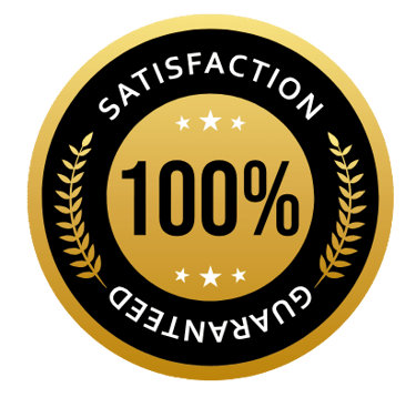 satisfaction guaranteed badge