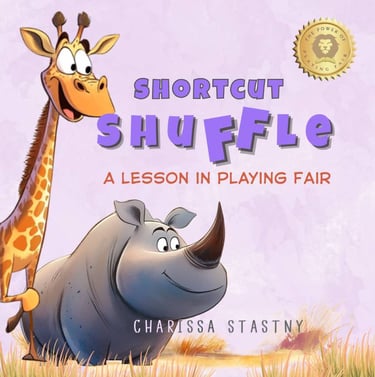Book cover by Charissa Stastny - Shortcut Shuffle